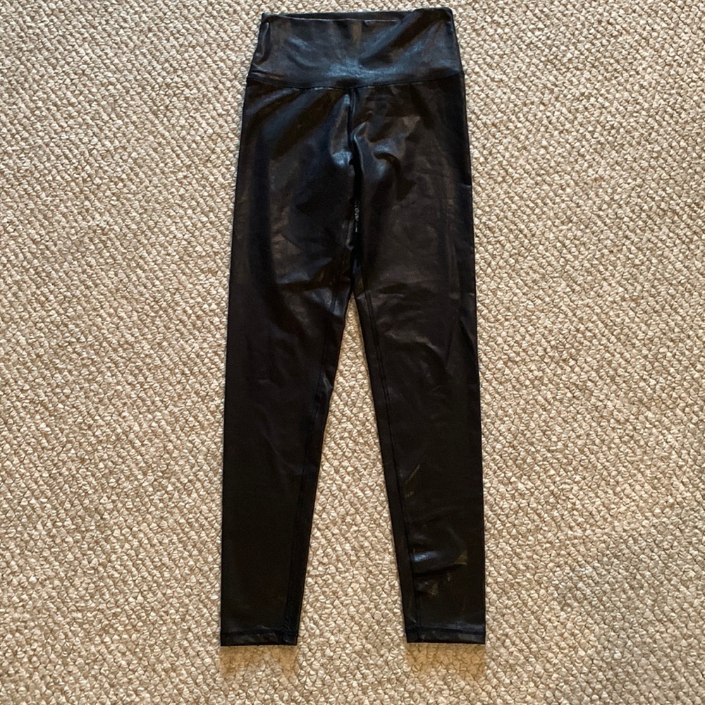 Aerie faux leather leggings